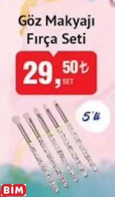 GÖZ MAKYAJI FIRÇA SETİ